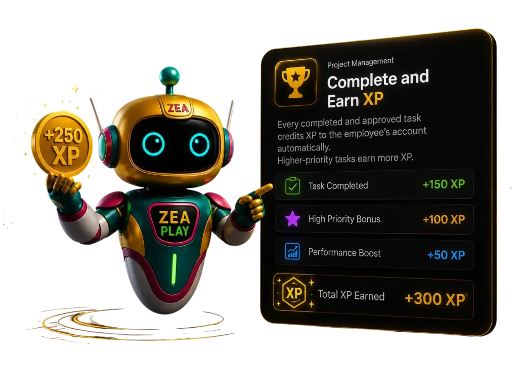 Robot XP Rewards Dashboard-