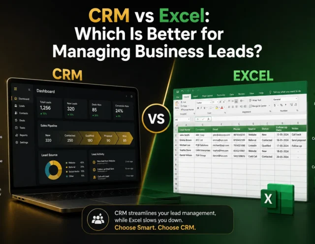 CRM vs Excel Managing Leads Better